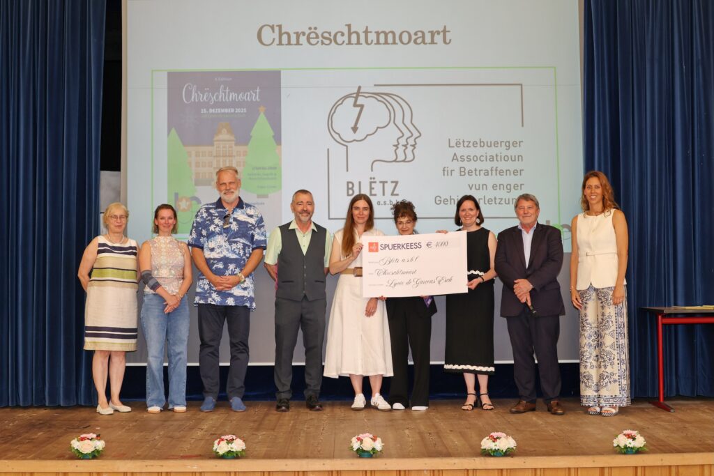16 Juni 2026: Scheckiwwerreechung vun der 8. Editioun vum Chrëschtmoart am LGE